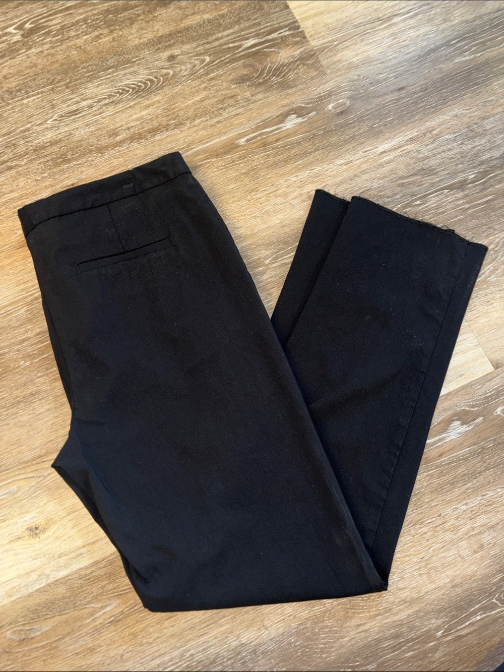 Mario Serrani Italy Classic Women's Black Tailored Pants Sz 14 rayon stretchy